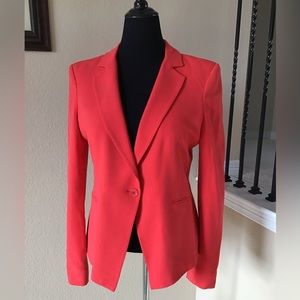 BCBG Maxazria sz large very chic lined blazer.